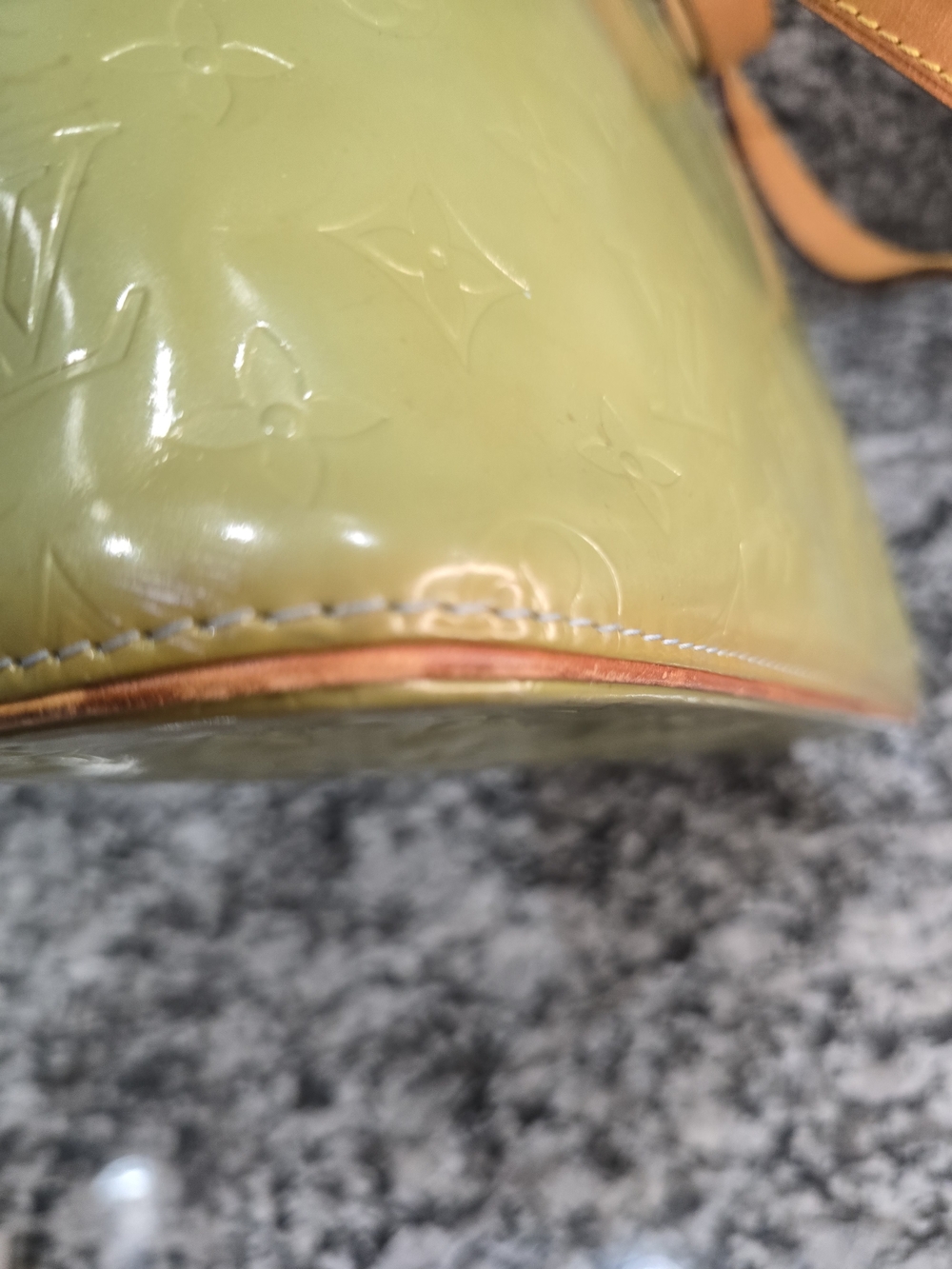 Authentic Louis Vuitton Monogram Vernis Houston Tote Bag - Picture 11 of 16
